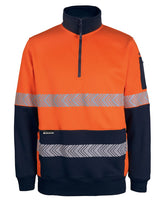 JB's HV 330G 1/2 ZIP SEGMENTED TAPE FLEECE -  6DPS